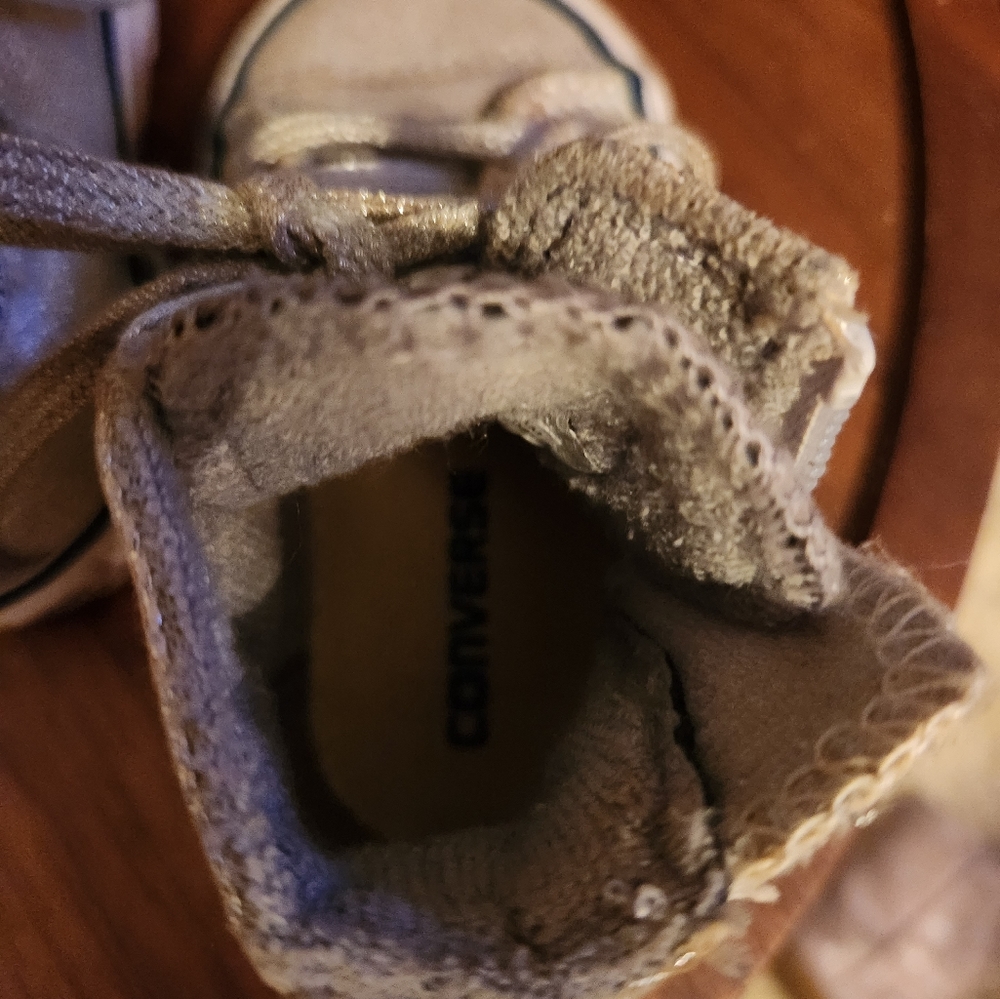 Toddler Girl's Converse High Tops